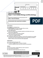 Specimen QP - Paper 1 Edexcel (B) Biology AS-Level