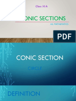 Conic Sections: Class XI A