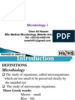 1-Introduction To Microbiology