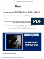 DOMINAÇÃO PSICOLÓGICA - GUIA PRÁTICO - Dom Barbudo