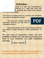 SCM 1 Value Chain Porter (Midterm)