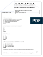 6101 Fundamentals Ofcomputer and IT MCQ