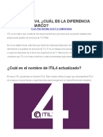 Itil V3 VS Itil V4