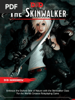 Skinwalker Class by Zellorea