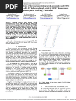 Performance Analysis of Three Phase Integrated Generation of SOFC Solid Oxide Fuel Cell PV Photovoltaic With IC MPPT Maximum Power Point Tracking Controller