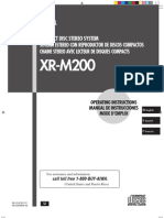 Aiwa XR-M200 Manual