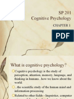 SP 201 Cognitive Psychology