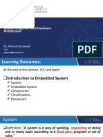 System Integration and Hardware Architecture: Dr. Ahmed AL-Janad