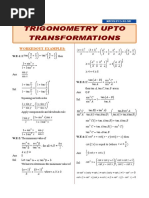 XI - Maths - Chapter 3 - TRIGONOMETRY UPTO TRANSFORMATIONS (73-109)