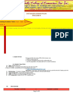 Detailed Lesson Plan English 8: Fact and Opinion