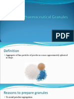 Pharmaceutical Granules