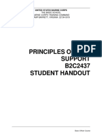 Principles of Fire Support B2C2437 Student Handout