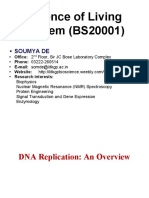 Science of Living System (BS20001) : - Soumya de