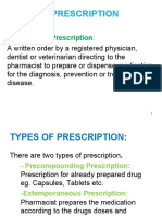 Prescription