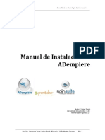 Manual de Instalación ADempiere