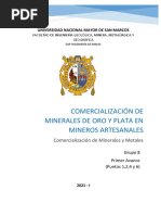 Minería Artesanal de Oro y Plata - Parte I