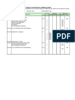 5º Planilla de Metrados Comunicaciones