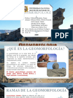 Grupo Jueves - Geomorfologia