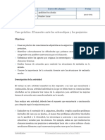 Caso Práctico: El Maestro Ante Los Estereotipos y Los Prejuicios