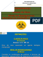 2 Níveis de Contenção e Classes de Risco - UFRJ