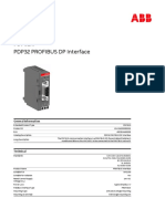 PDP32 PROFIBUS DP Interface: Product-Details