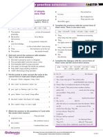 A2 UNIT 5 Extra Grammar Practice Extension