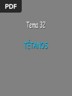 Guión Tema 32 (Tétanos)