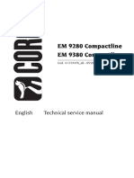 EM 9280 Compactline EM 9380 Compactline: English Technical Service Manual