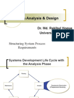 System Analysis & Design: Structuring System Process Requirements