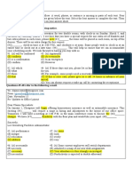 READING TEST 005 Parts 6-7