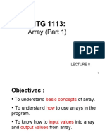 C++ Array Part1 1