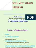 Statistical Methods in Nursing