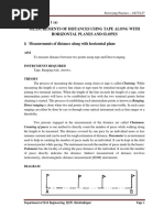 VTU Civil 5 Sem Surveying Practice Manual - 18CVL57