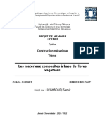 Mémoire Les Matériaux Composites À Base Des Fibres Végétales