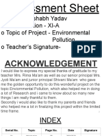 RISHABH YADAV - Chemistry Project