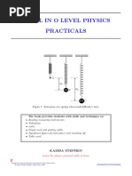 Physics Practical For o Level 2020by Stephen Kaziba