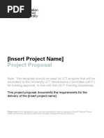 (Project Name) UICT Project Proposal