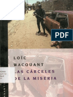 WACQUANT LOÏC-Las Cárceles de La Miseria