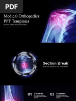 Medical Orthopedic PowerPoint Templates