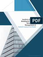 General Banking Customer Relationship Management of UCB Bank 2