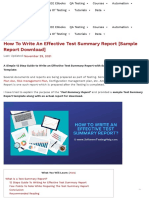 How To Write An Effective Test Summary Report (Download Template)