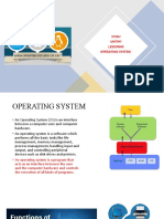 Ics3U UNIT#1 Lesson#5 Operating System