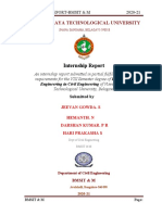 Internship Report: Visvesvaraya Technological University