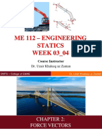 ME112 - Week 03 - 04 - Dr. Uzair Khaleeq Uz Zaman