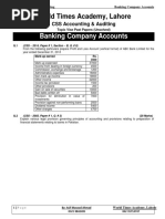 Banking Company Accounts