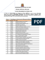 Resultado Preliminar UEPA