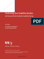 Perfecting Your Usability Studies 2ndEdition-Group