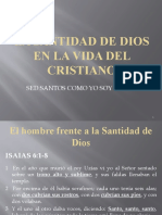 La Santidad de Dios