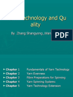 Yarn Technology and Qu Ality