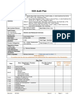 PAUL - Food Audit Plan